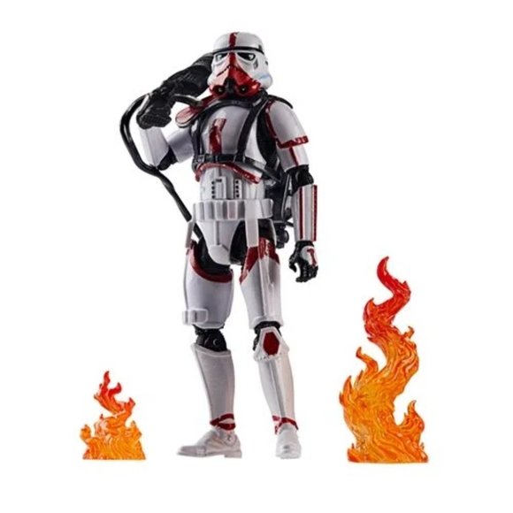 NEW!  Star Wars The Vintage Collection Deluxe Incinerator Trooper and Grogu - Picture 3 of 5